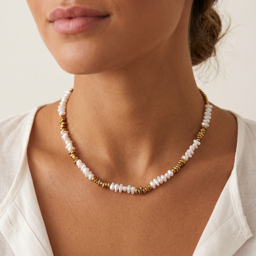 Collar Perlas