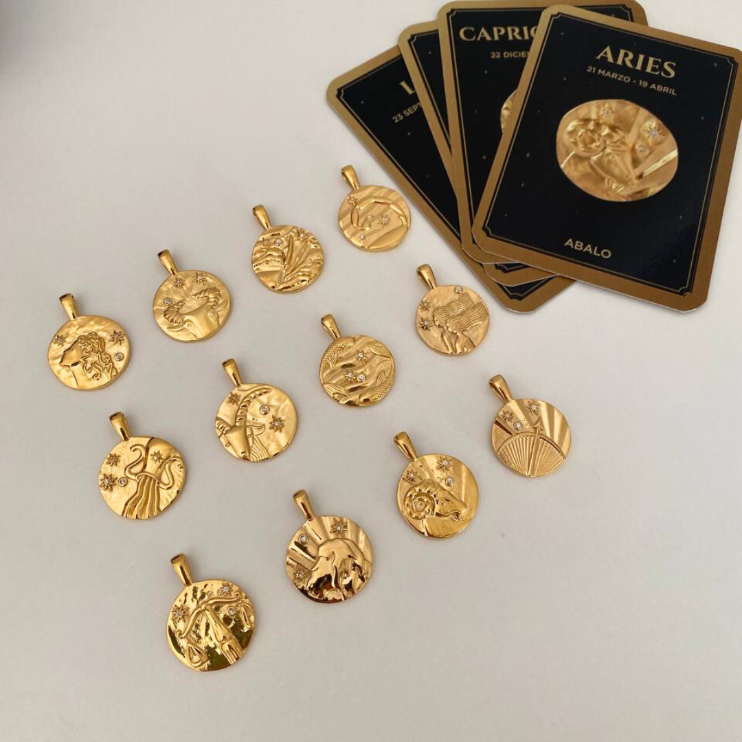 Charms Signos del Zodiaco (𝒸𝒶𝓇𝓉𝒶 𝒾𝓃𝓁𝒸𝓊𝒾𝒹𝒶)