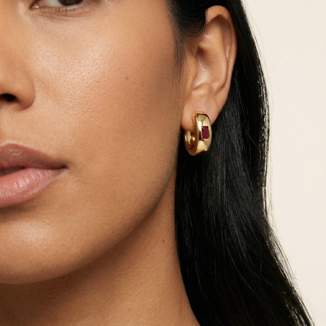 Pendientes Piedras de Nacimiento