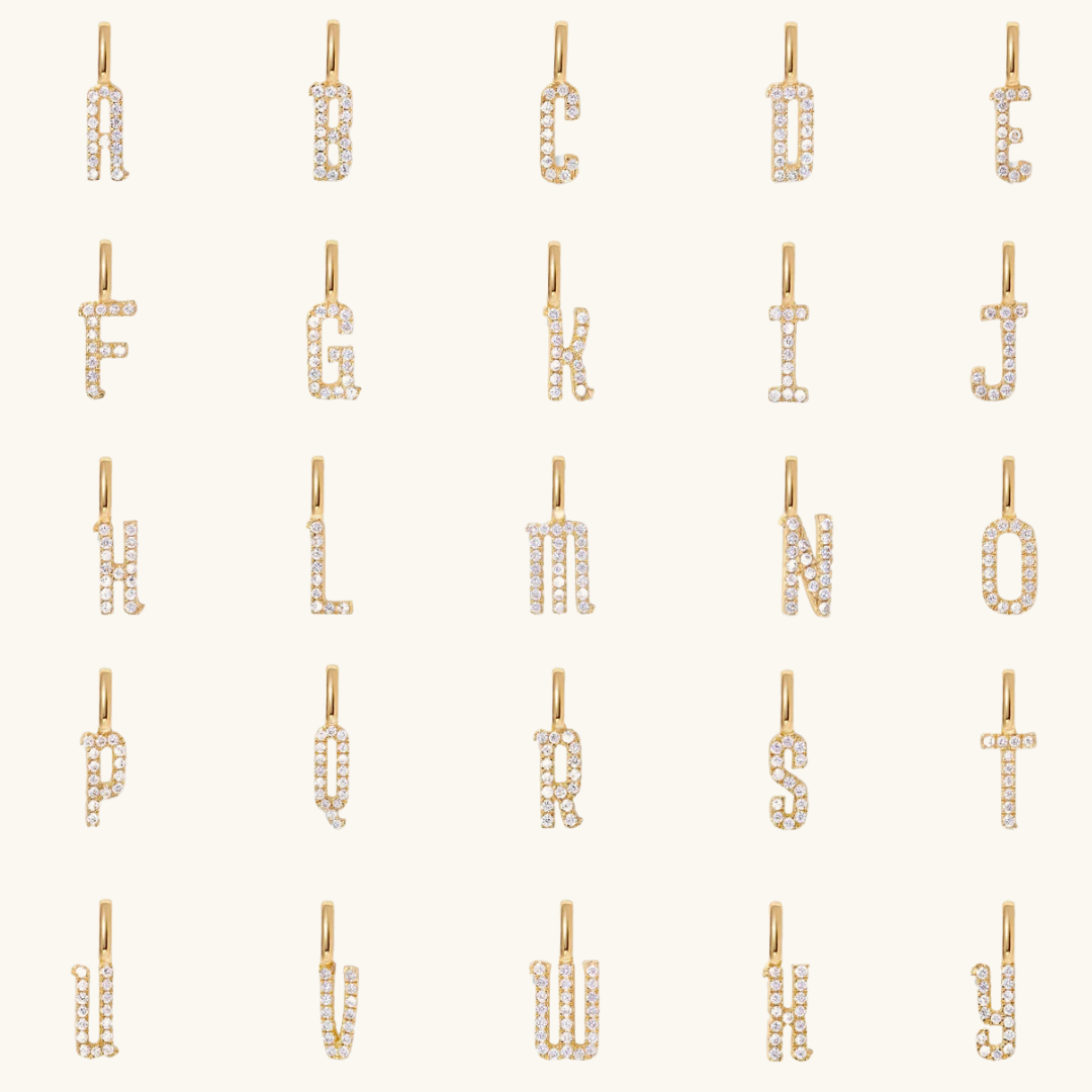 Charms LETRAS (𝒪𝓇𝑜)