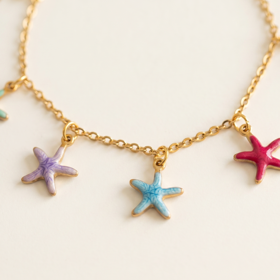 Tobillera Estrellas