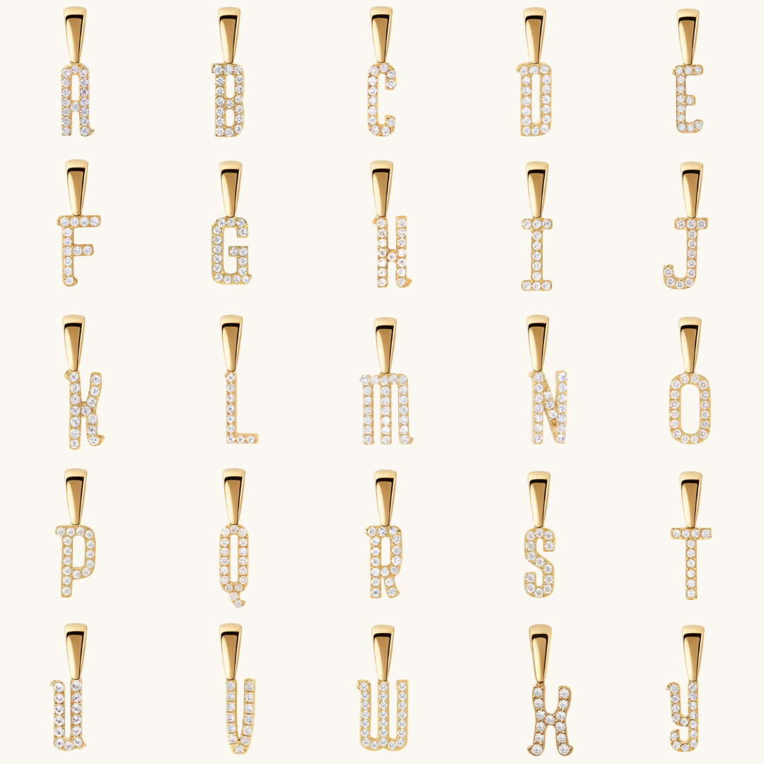 Charms LETRAS (𝒪𝓇𝑜)