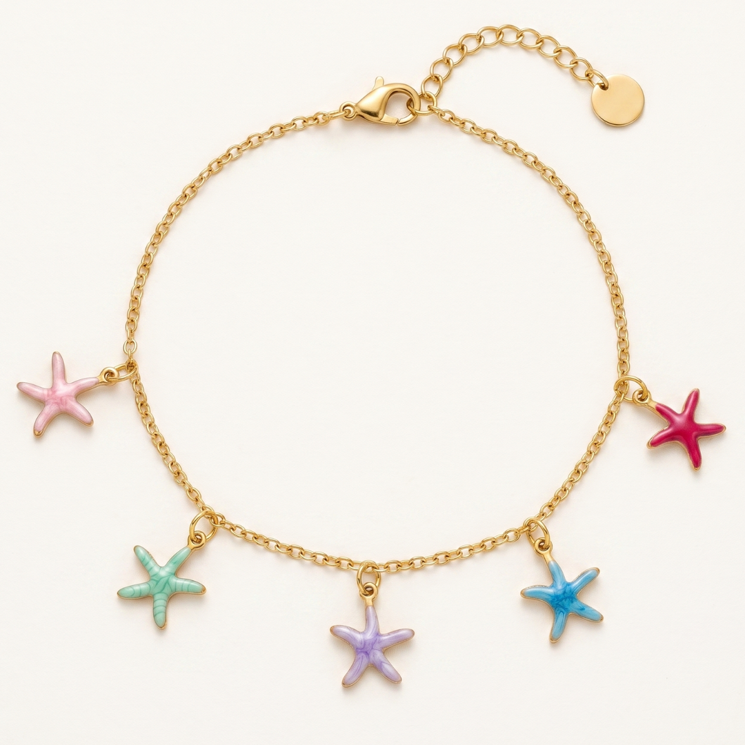 Tobillera Estrellas